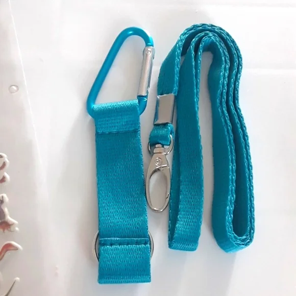 Santa Christmas Nylon  Bi Fold Wallet with Belt Clip + Laynard 3"×5" New - Picture 8 of 10